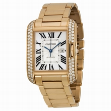 Cartier  Tank WT100003 Silver Watch