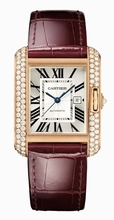 Cartier  Tank WT100016 18kt Pink Gold Watch