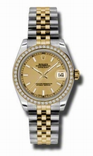 Rolex  Datejust 178383CSJ Champagne Watch