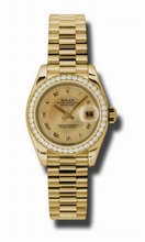 Rolex  Datejust 179138CMRP Ladies Watch