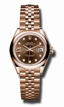 Rolex  Lady Datejust 279165CHRDJ Chocolate Watch