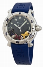 Chopard  Happy Beach 288347-3012BLU Stainless Steel Watch