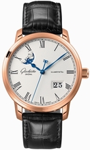 Glashutte  100-04-32-15-04 18kt Rose Gold Watch