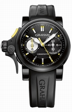Graham  Chronofighter 2TRAB.B01A Black Stainless Steel Watch