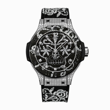 Hublot  343.SX.6570.NR.0804 Polished Stainless Steel Set with 198 Diamonds Watch