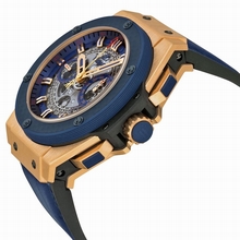 Hublot  701.OQ.0138.GR.SPO14 Silver Skeleton Watch