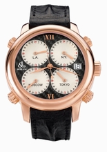 Jacob Co. Jacob & Co. Five Time Zone h24CFrg Watch