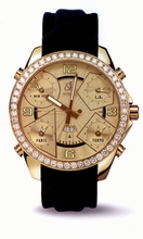  Jacob & Co. Five Time Zone JC10-2 18kt Yellow Gold Watch