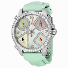  Jacob & Co. Five Time Zone JCM23DA Stainless Steel Watch