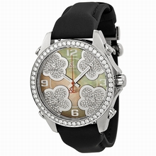  Jacob & Co. Five Time Zone JCMATH15 Mother of pearl dial with diamond pave accents Watch