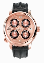 Jacob Co. Jacob & Co. GMT World Time Automatic gMT7rg Rose Gold Watch