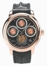  Jacob & Co. Rainbow Tourbillon r6rg 18k Rose Gold Watch