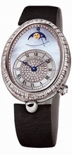   Reine de Naples 8909BB/VD/864.D00D 18kt White Gold Watch