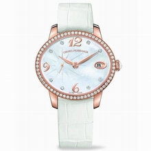   Cats Eye 80484-D52-A761-BK7A White Mother of Pearl Watch