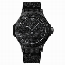 Hublot  343.SV.6510.NR.0800 Combination of Carbon Fiber & Black Embroidery Watch