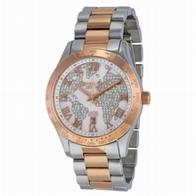 Michael Kors  MK6129 White Crystal-set Watch