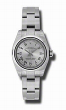 Rolex  Oyster Perpetual No Date 176200RRO Rhodium Watch