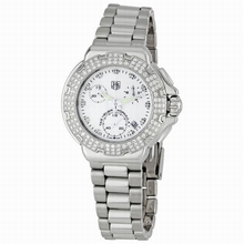 Tag Heuer  Formula 1 CAC1310.BA0852 White Mother-of-pearl With 11 Diamonds Watch