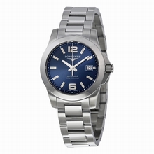 Longines  Conquest L3.276.4.99.6 Stainless Steel Watch