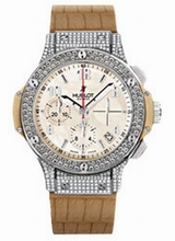 Hublot Big Bang 341.SG.600.LS.174 Stainless Steel With 198 Diamonds