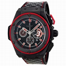   King Power 703.CI.1123.VR.DWD11 Black, Red and White Miami Heat Color Scheme Watch