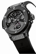 Hublot  305.CM.002.RX Skeletonized Black Carbon Watch