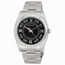 Rolex  Oyster Perpetual No Date 116000BKCAO Stainless Steel Watch