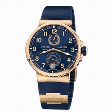 Ulysse Nardin  Marine Chronometer 1186-126-3/62 18K Rose Gold Watch