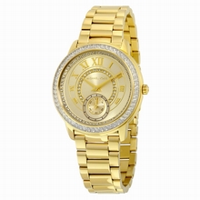 Michael Kors  MK6287 Champagne Crystal-set Watch