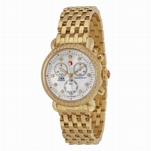 Michele  CSX MWW03M000141 Gold-plated Stainless Steel Watch