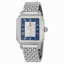 Michele  Deco MWW06T000082 Blue Mother of Pearl set with Diamonds Watch