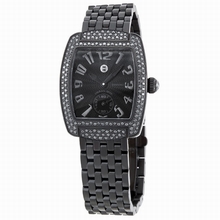 Michele  MWW02A000511 Texture Black Enamel Watch