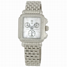 Michele  MWW06A000678 White Enamel Watch