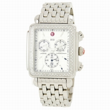 Michele  MWW06J000008 Silver with Mother of Pearl sub-dials Watch