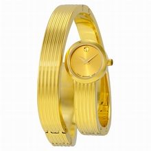 Movado  0606806 Yellow Gold Soleil Watch