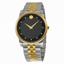 Movado  0606879 Black Museum Watch