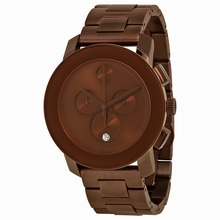 Movado  Bold 3600140 Brown Ion-plated Stainless Steel Watch