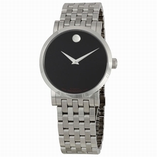 Movado  Red Label 0606115 Silver-tone Stainless Steel Watch