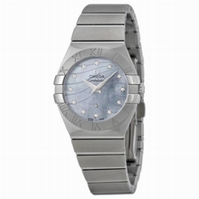   123.10.27.60.57.001 Blue Mother of Pearl Watch