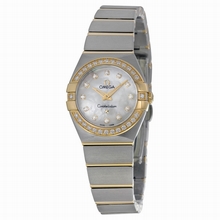   123.25.24.60.55.003 White Mother-of-Pearl Watch