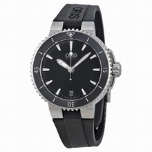 Oris  Aquis 01 733 7652 4154 4 07 4 18 34 Black Watch