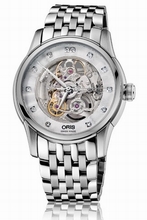 Oris  Artelier 01 734 7670 4019-07 8 21 77 Skeleton Watch