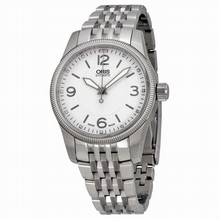   Big Crown 01 733 7649 4091-Set-MB Silver set with 13 diamonds Watch