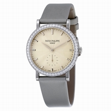   7120G-001 Cream Guilloche Watch