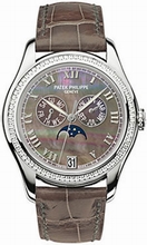 Patek Philippe  Complications 4936G-001 Black Mother of Pearl Watch