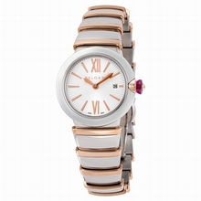 Bvlgari  102193 Silver Opaline with a Guilloch soleil treatment Watch