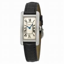 Cartier  Tank W2601956 18 kt White Gold Watch