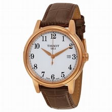   Carson T0854103601200 White Watch