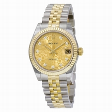 Rolex  178273/63163 J Champagne Jubilee Watch