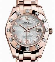 Rolex  81315MDPM 18K Everose Gold Watch